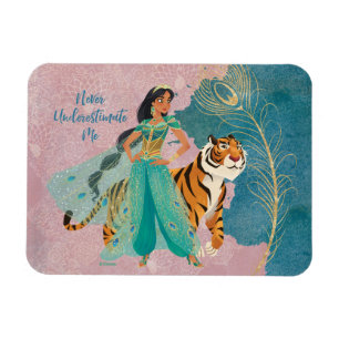 Aladdin   Jasmine & Raja "Never Underestimate Me" Magnet