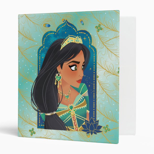 Aladdin | Jasmine Side Profile Graphic Binder (Front/Inside)