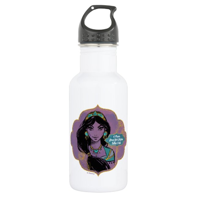 Aladdin | Jasmine "Who I Am" 532 Ml Water Bottle (Front)