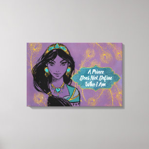 Aladdin   Jasmine "Who I Am" Canvas Print