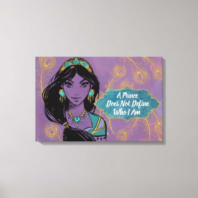 Aladdin | Jasmine "Who I Am" Canvas Print (Front)