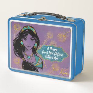 Aladdin   Jasmine "Who I Am" Metal Lunch Box