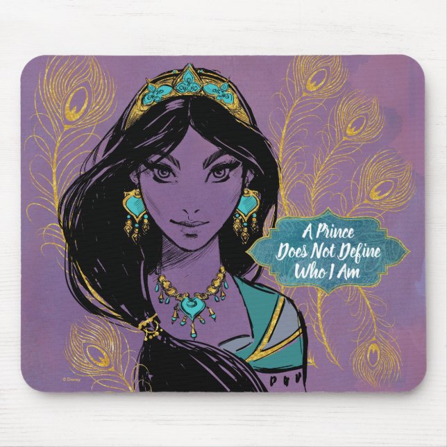 Aladdin | Jasmine "Who I Am" Mouse Pad (Front)