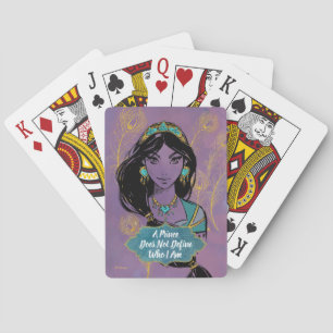 Aladdin   Jasmine "Who I Am" Playing Cards