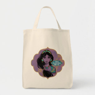 Aladdin   Jasmine "Who I Am" Tote Bag