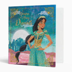 Aladdin Jasmine "Woman of Many Dreams" Binder