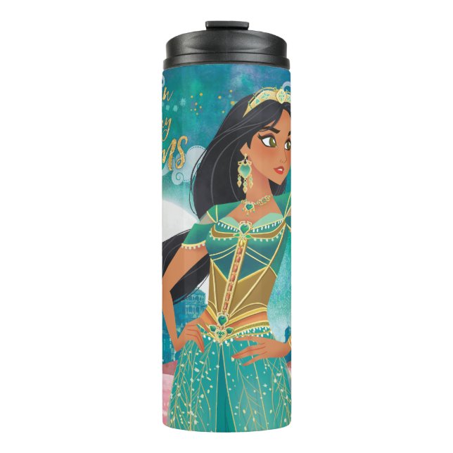 Aladdin | Jasmine "Woman of Many Dreams" Thermal Tumbler (Front)