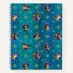 Aladdin   Jewelled Character Art Pattern Notebook