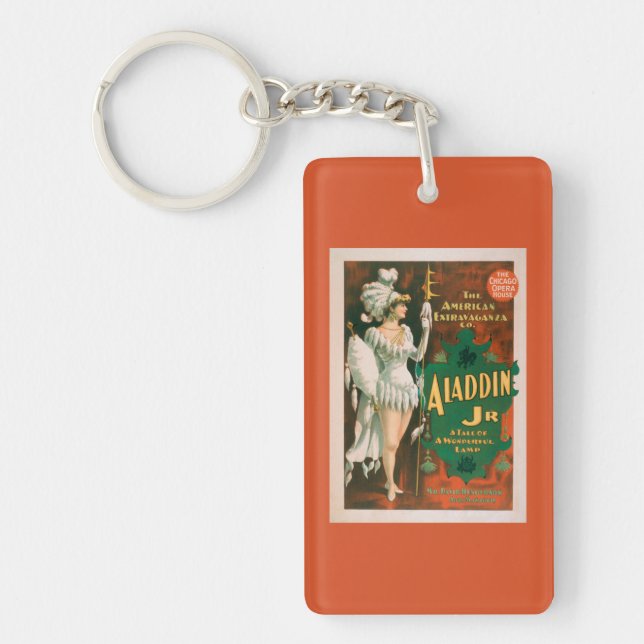 Aladdin Jr. Tale of a Wonderful Lamp Theatre 2 Keychain (Front)