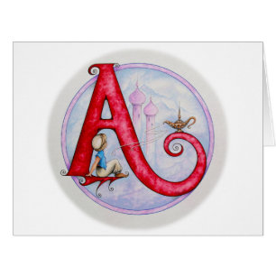 Aladdin, lampe d'A, souhait d'A