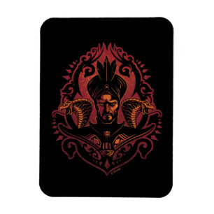 Aladdin Ornate Jafar & Cobras Graphic Magnet