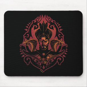 Aladdin   Ornate Jafar & Cobras Graphic Mouse Pad
