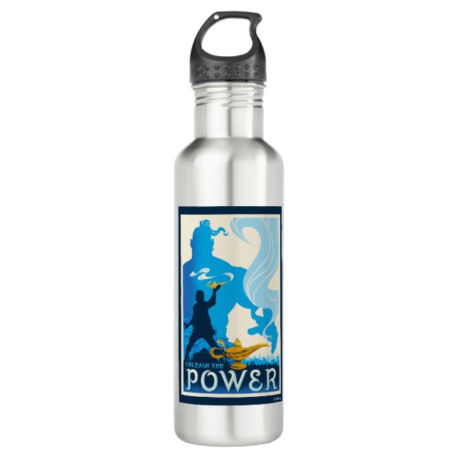 Aladdin | Unleash The Power 710 Ml Water Bottle (Front)