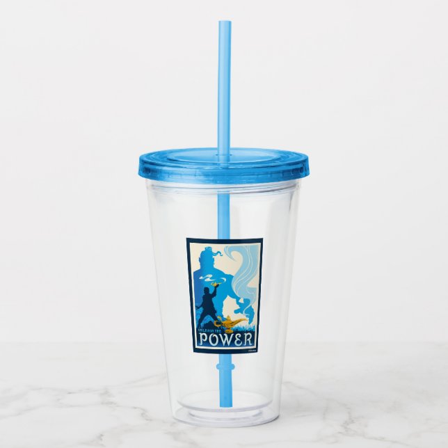 Aladdin | Unleash The Power Acrylic Tumbler (Front)