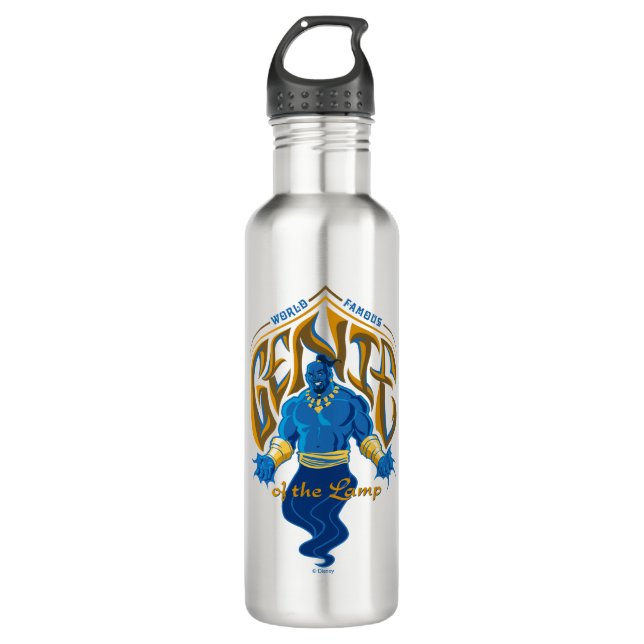 Aladdin | World Famous Genie of the Lamp 710 Ml Water Bottle (Front)