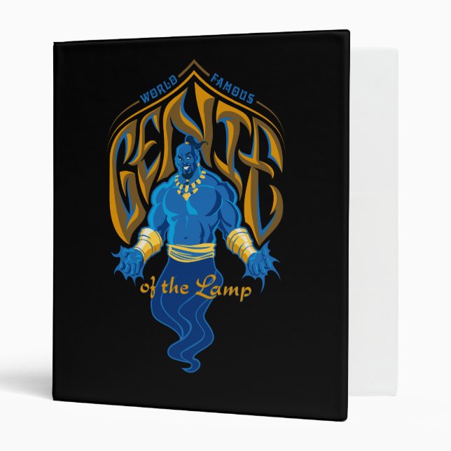 Aladdin | World Famous Genie of the Lamp Binder (Front/Inside)