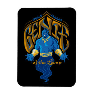 Aladdin   World Famous Genie of the Lamp Magnet