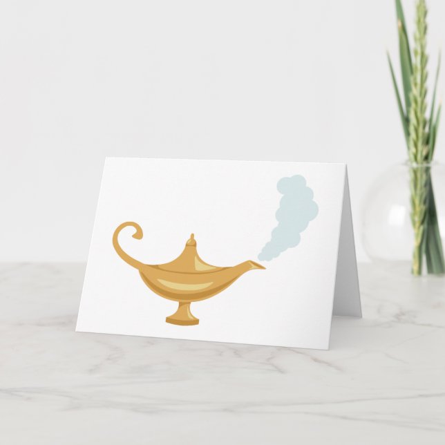 Aladdin's Lamp Card (Front)