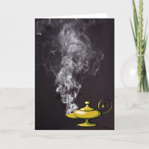 Aladdin's Lamp Greeting Card