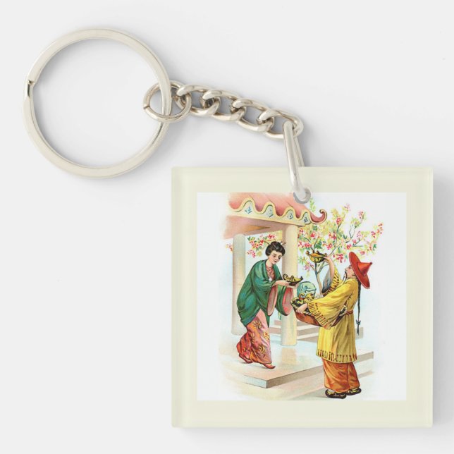Aladdin's Lamp Keychain (Front)