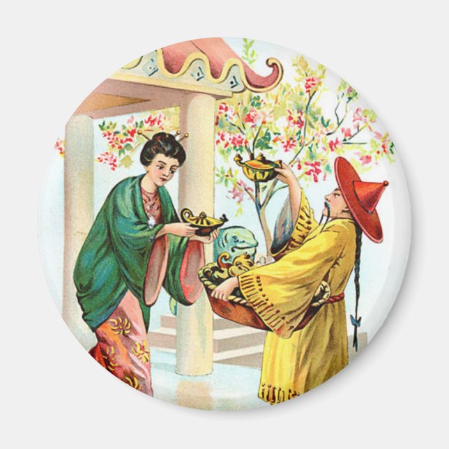 Aladdin's Lamp Magnet (Front)