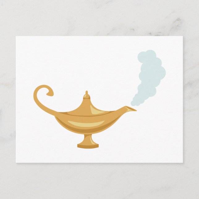 Aladdin's Lamp Postcard (Front)