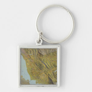 Alameda County, California Keychain