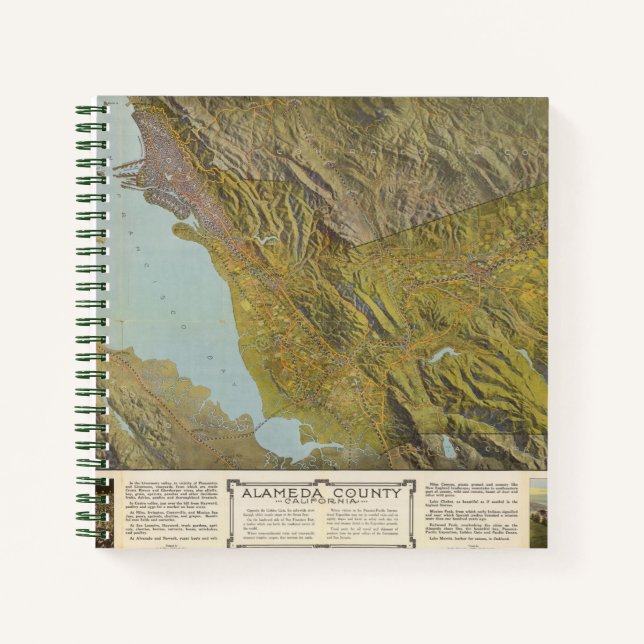 Alameda County, California Notebook (Front)