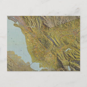 Alameda County, California Postcard