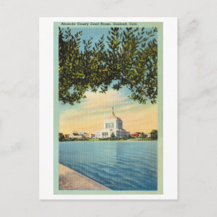 Alameda County Court House, Oakland, Calif., Postcard