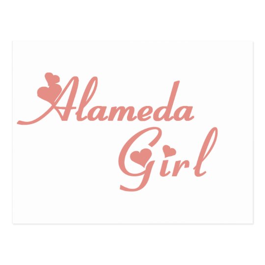 Alameda Girl tee shirts Postcard
