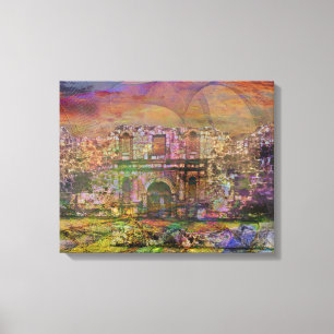 Alamo - Après La Chute - Art De Toile Rectangulair