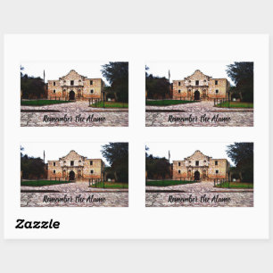 Alamo Rectangle Stickers