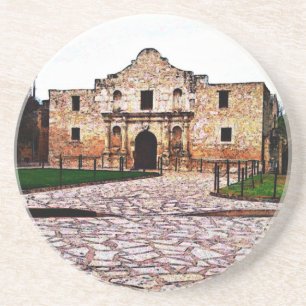 Alamo Sandstone Drink Coaster