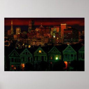 Alamo Square San Francisco Poster
