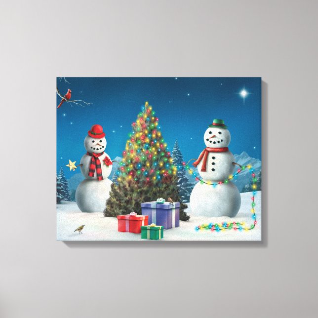 Alan Giana "All is Bright" Canvas Print (Front)