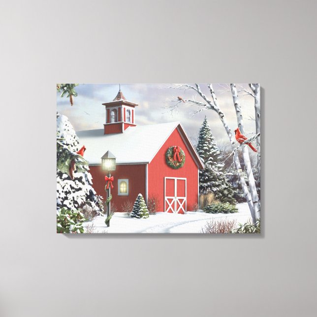 Alan Giana "As Winter Calls" Canvas Print (Front)