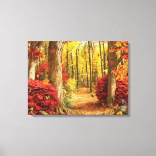Alan Giana "Autumn Woods" Canvas Print