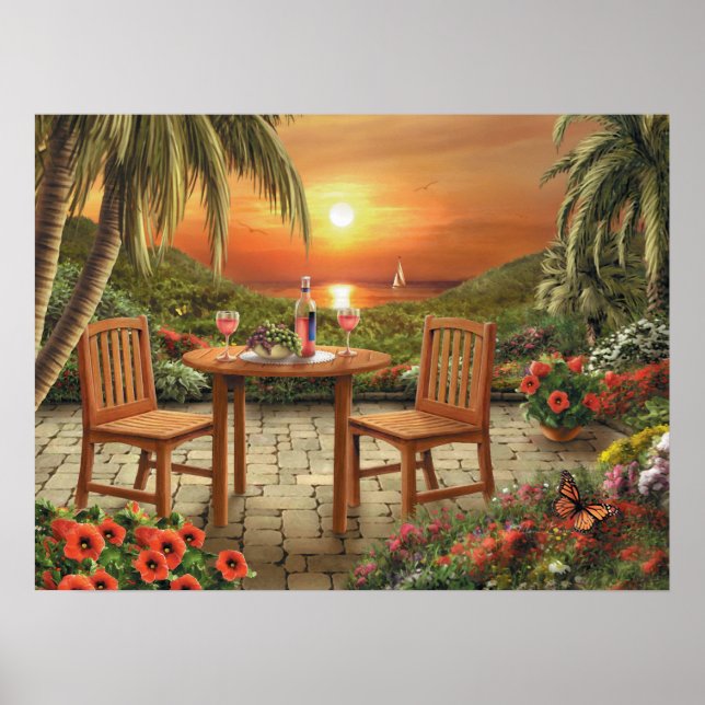 Alan Giana "Beautiful as the Sunset" Poster (Front)