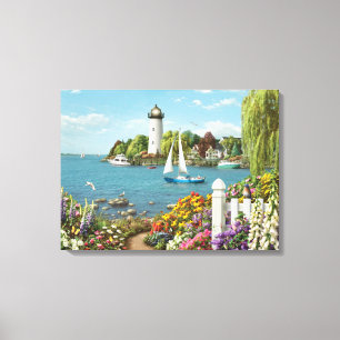 Alan Giana "By the Bay" Canvas Print