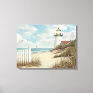 Alan Giana "By the Peaceful Shore" Canvas Print