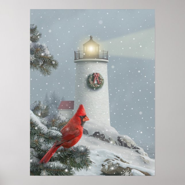 Alan Giana "Cardinal Light" Poster (Front)