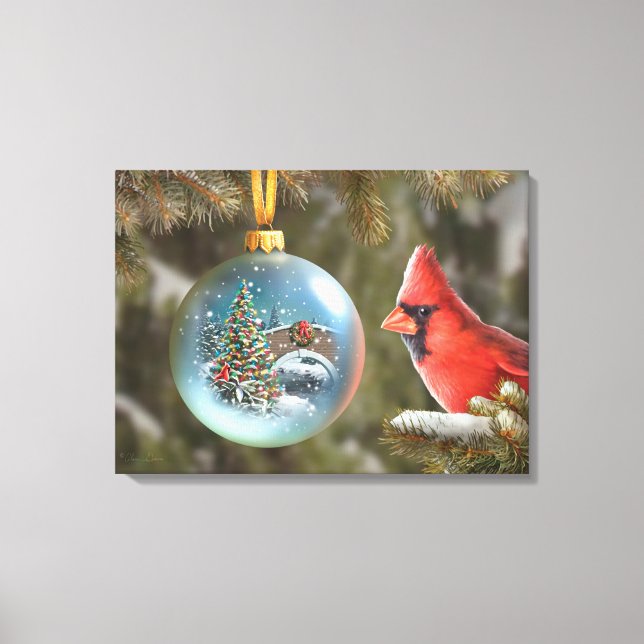 Alan Giana "Christmas Dream" toile Imprimer (Recto)