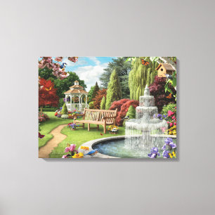 Alan Giana "font un souhait 2" copie de toile