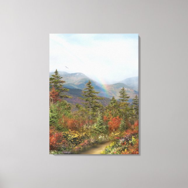 Alan Giana "Misty Mountains" Canvas Print (Front)