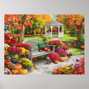 Alan Giana Poster "Autumn Oasis 2"