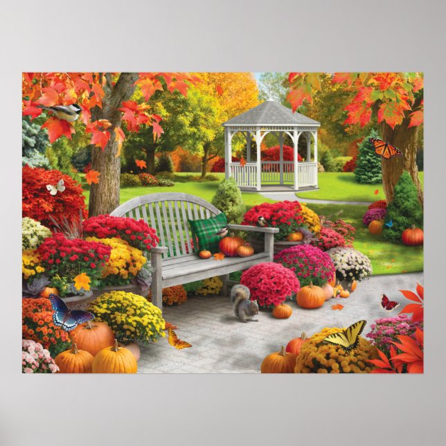 Alan Giana Poster "Autumn Oasis 2" (Devant)