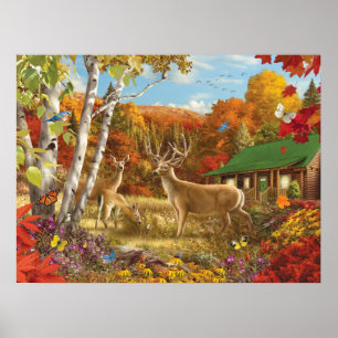 Alan Giana "Somewhere in a Field 3" Poster