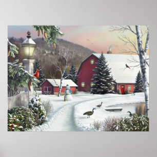 Alan Giana "Still Light of Dawn" Canvas Print