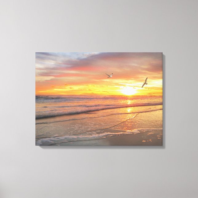 Alan Giana "Sunrise Shore" Canvas Print (Front)